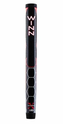 Winn Golf Pro X Putter Grip - 1.18" Black Red