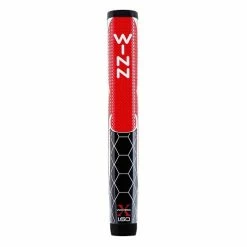 Winn Golf Pro X Putter Grip - 1.60" Red Black