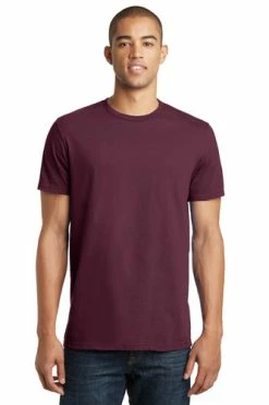 Hicke Golf Brand District ® The Concert Tee ® -Golf Clubs Sales 2023 4814 Maroon 1 DT5000MaroonModelFront 1200W 72515.1640522560