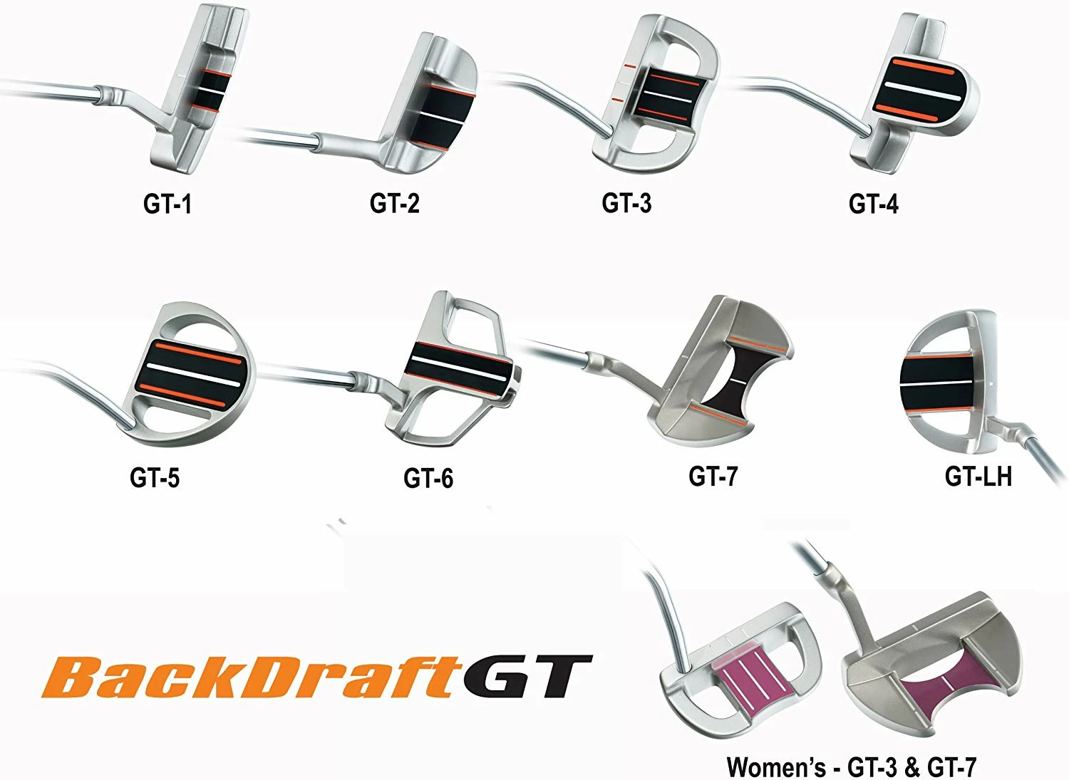 CaddiesShack Tour Edge Backdraft GT Putters 4 CaddiesShack Tour Edge Backdraft GT Putters - Image 4