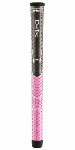 Winn Dri-Tac Performance Soft Golf Grip - Undersize -Golf Clubs Sales 2023 DriTac Pink Single