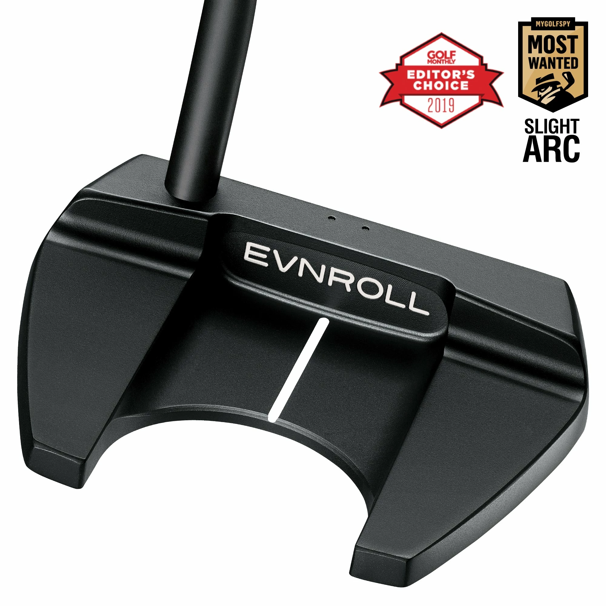 EVNRoll Golf ER5B Black Winged Mallet Putter 1 EVNRoll Golf ER5B Black Winged Mallet Putter