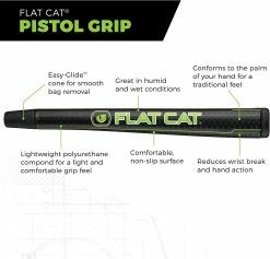 Golf Works Flat Cat Pistol Putter Grip -Golf Clubs Sales 2023 FlatCatPistolPutterGrips2