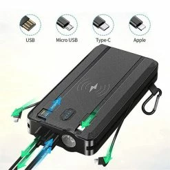 20,000 MAh Solar Wireless Charging Bank With Flashlight 9 20,000 MAh Solar Wireless Charging Bank With Flashlight -Golf Clubs Sales 2023 HGRL2620 3 26613.1674492096