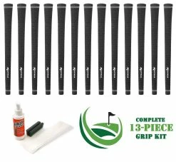 Hireko Karma Velour Golf Swing Grips -Golf Clubs Sales 2023 Karma Velour Black Kit