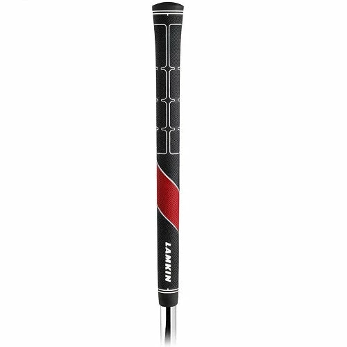 Hireko Lamkin TS1 Golf Grips Black/Red 1 Hireko Lamkin TS1 Golf Grips Black/Red