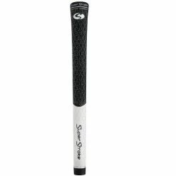 Golf Works SuperStroke Half Cord TX1 Golf Grips - Midsize Black/White