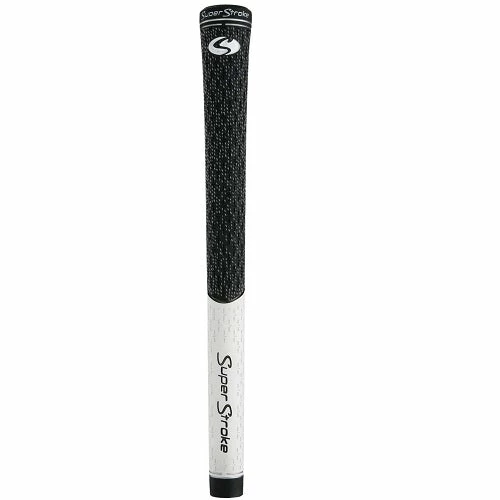 Golf Works SuperStroke Half Cord TX1 Golf Grips - Midsize Black/White 1 Golf Works SuperStroke Half Cord TX1 Golf Grips - Midsize Black/White