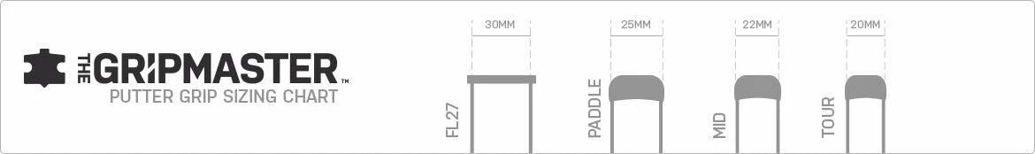 Golf Works The Grip Master "The Master" Cowhide Leather Putter Grips 6 Golf Works The Grip Master "The Master" Cowhide Leather Putter Grips - Image 6