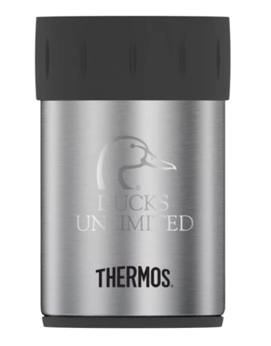 12 Oz. Thermos® Double Wall Stainless Steel Can Insulator 1 12 Oz. Thermos® Double Wall Stainless Steel Can Insulator