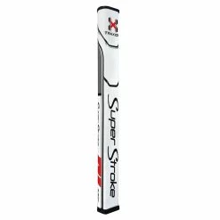 Hireko SuperStroke Traxion Flatso Putter Grips -Golf Clubs Sales 2023 TraxionFlatsoWhiteGrayRed