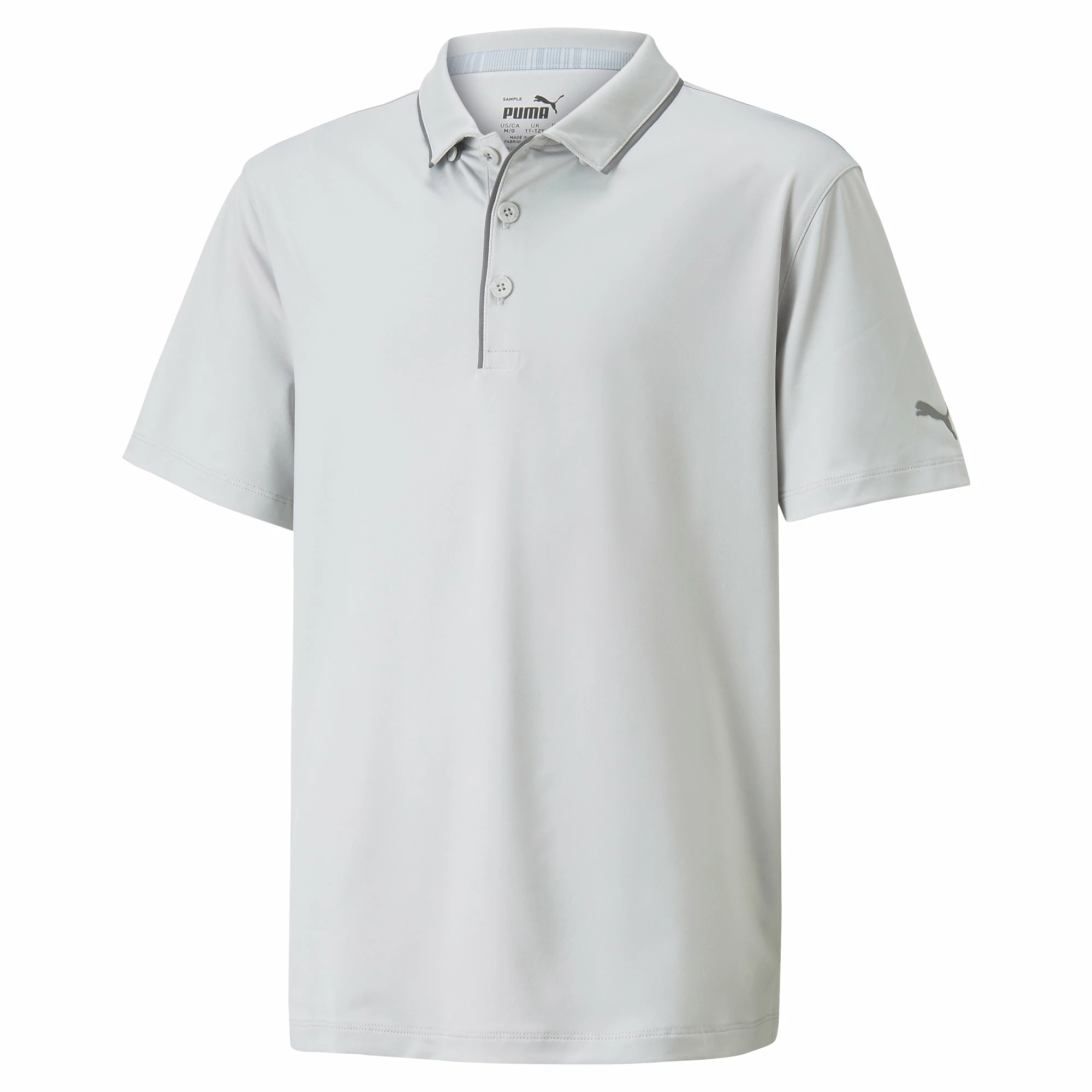 PUMA Golf Boy's MATTR Bridges Golf Polo 5 PUMA Golf Boy's MATTR Bridges Golf Polo - Image 5