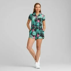 PUMA Golf Women's PUMA X PTC Paradise Camp Golf Shirt -Golf Clubs Sales 2023 exxebknioer5t2ioxo2n