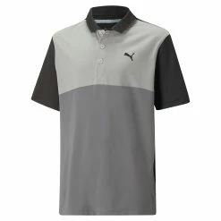 PUMA Golf Boy's CLOUDSPUN Colorblock Golf Polo