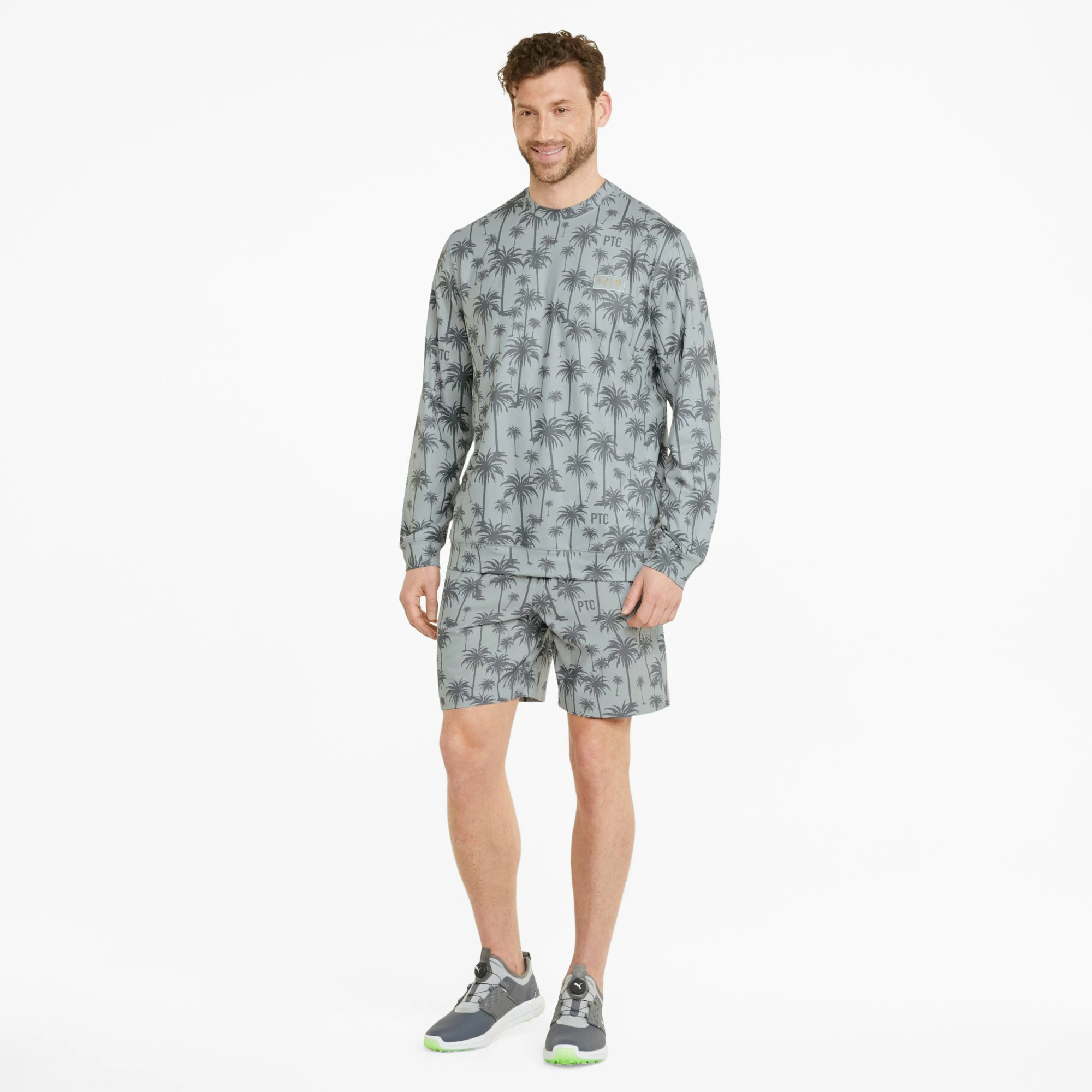 PUMA Golf PUMA X PTC Lightweight Crew Golf Sweatshirt 6 PUMA Golf PUMA X PTC Lightweight Crew Golf Sweatshirt - Image 6