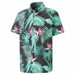 PUMA Golf PUMA X PTC Paradise Button Down Golf Shirt -Golf Clubs Sales 2023 jbfhpvq07gi8j5vdknf6