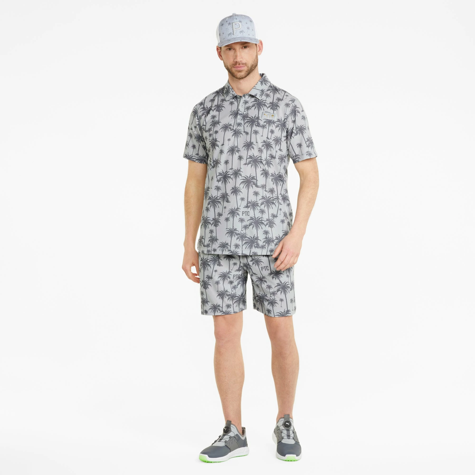 PUMA Golf PUMA X PTC Palm Golf Polo 5 PUMA Golf PUMA X PTC Palm Golf Polo - Image 5