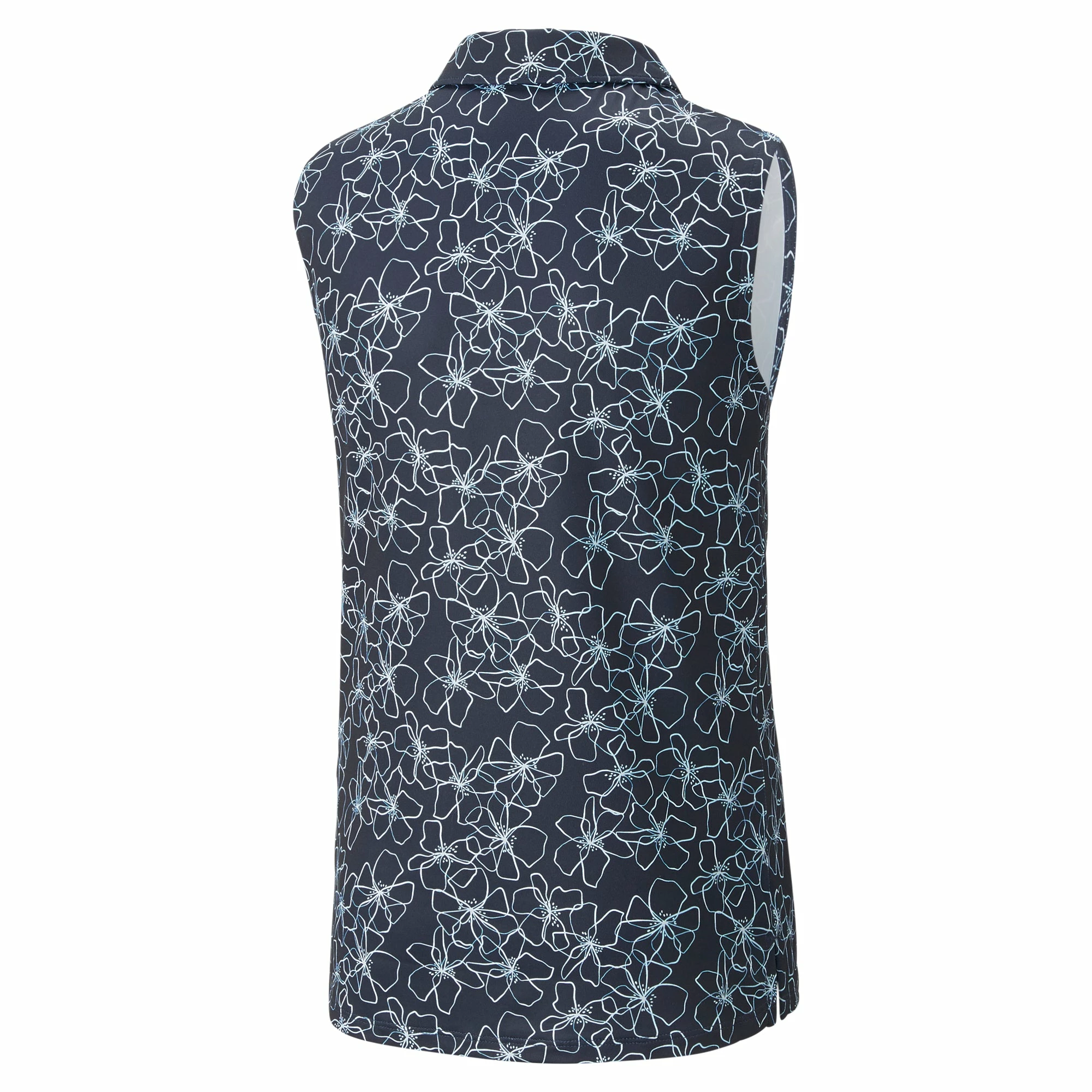 PUMA Golf Girl's CLOUDSPUN Island SL Golf Polo 2 PUMA Golf Girl's CLOUDSPUN Island SL Golf Polo - Image 2