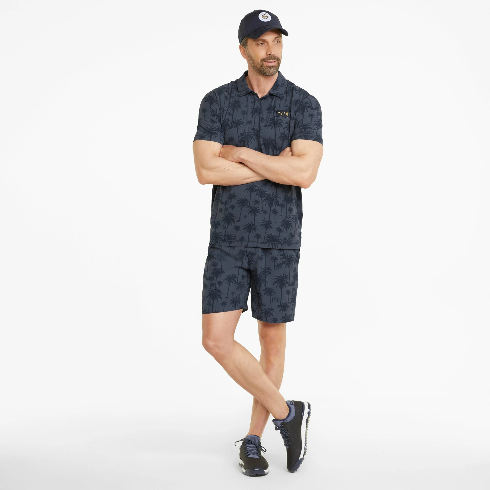 PUMA Golf PUMA X PTC Palm Golf Polo 11 PUMA Golf PUMA X PTC Palm Golf Polo - Image 11