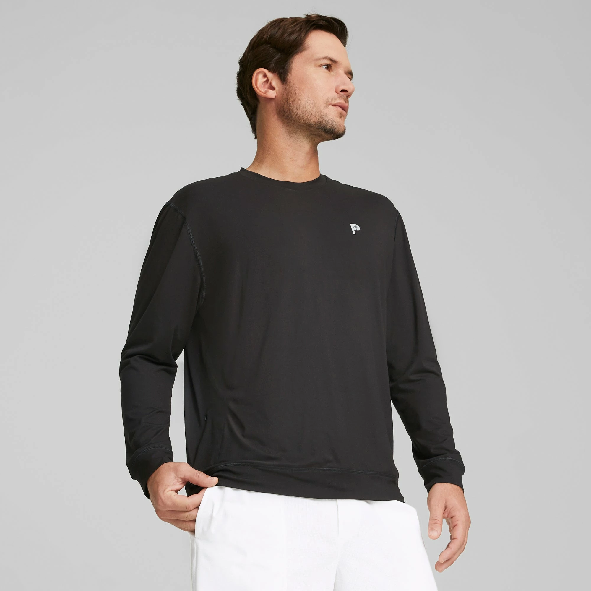 PUMA Golf PUMA X PTC Midnight Crewneck Golf Sweatshirt 7 PUMA Golf PUMA X PTC Midnight Crewneck Golf Sweatshirt - Image 7