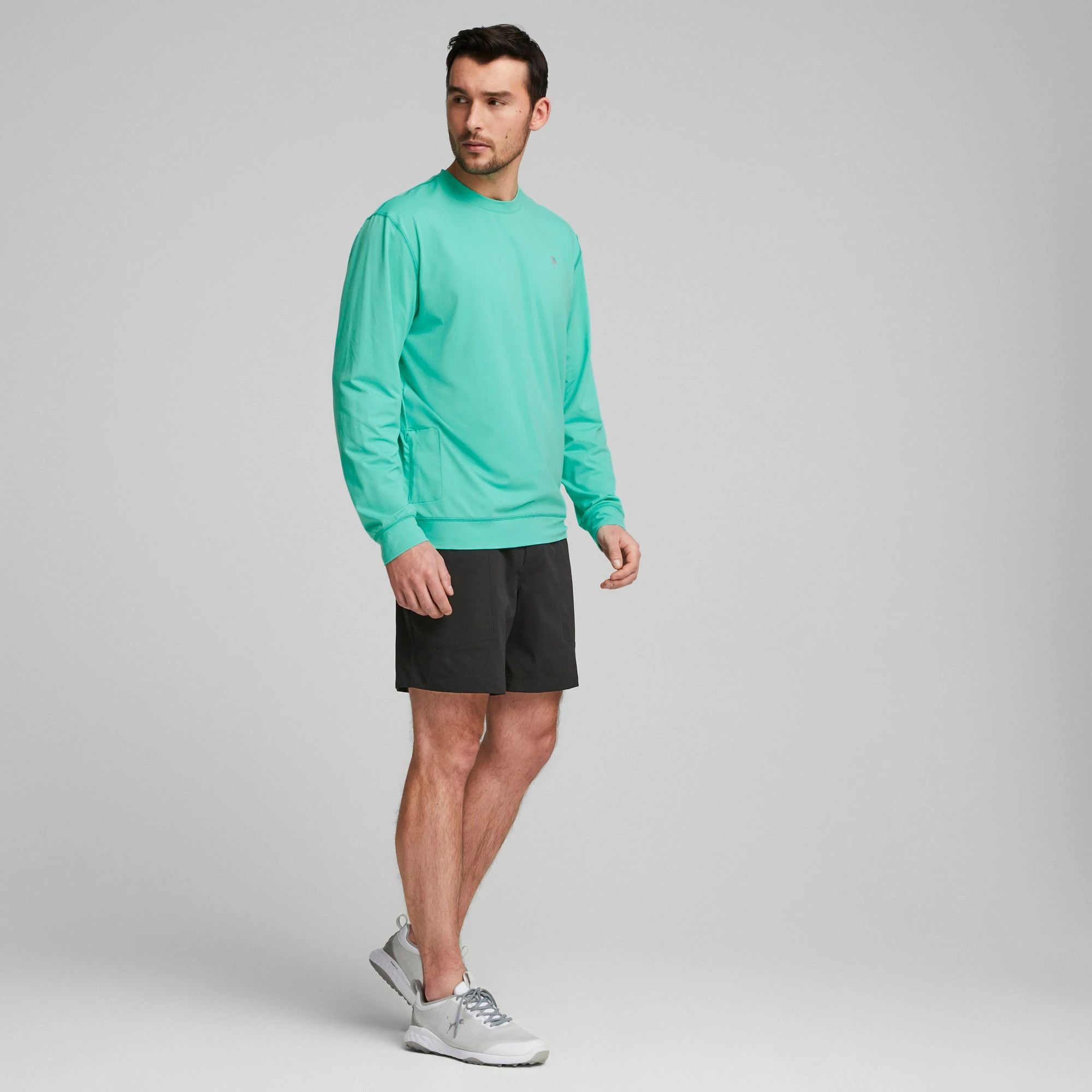PUMA Golf PUMA X PTC Midnight Crewneck Golf Sweatshirt 15 PUMA Golf PUMA X PTC Midnight Crewneck Golf Sweatshirt - Image 15